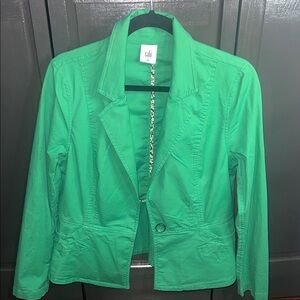 CAbi Vibrant Green Blazer